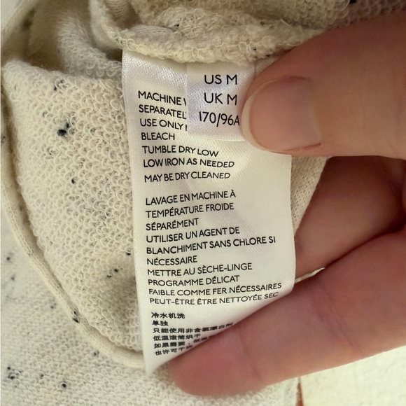 Free People My Girl Pullover Beige Ecru Size Medium - Picture 10 of 11